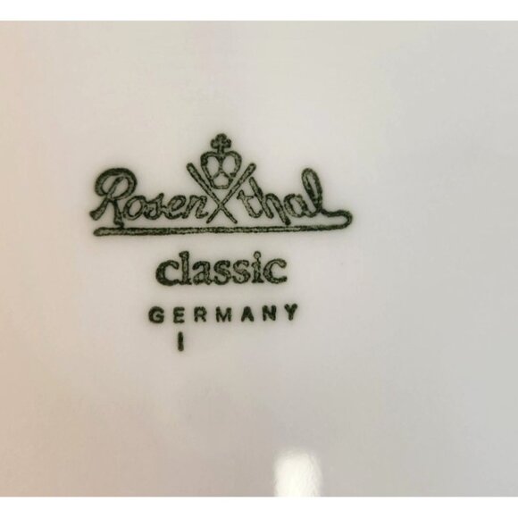 Rosenthal Germany Classic Gold Cobalt Blue Porcelain Salad Plate 8" Fine China - Picture 2 of 7